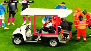 Hirving Lozano INJURY Vs Leicester city 🚨 [upl. by Combe128]