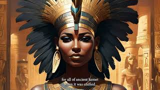 Nekhbet Mother Goddess of Upper Kemet MotherGoddess UpperKemet AncientEgypt Goddess Mythology [upl. by Ardnoek]