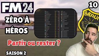 FM24 Zéro à Héros  Fin de saison  10 Football Manager 2024 [upl. by Elbon]