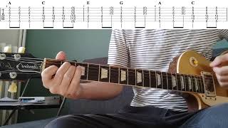 The Hives  Two Timing Touch and Broken Bones  Cover  Lesson full TABS in description [upl. by Odab592]