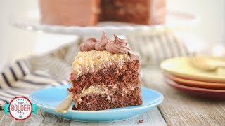 Rich German Chocolate Cake Recipe  Gemmas Bigger Bolder Baking [upl. by Edrahc102]