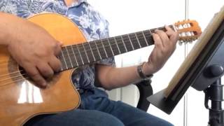 Yade Rozgare Shirin Guitar Instructionآموزش یاد روزگار شیرینگیتار [upl. by Zacarias]