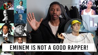 Eminem IS Not A Good Rapper Eminem is trash Sorry eminem iyambo 50Cent hiphop top10 [upl. by Sidras]