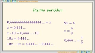 Aula 090  Dízimas periódicas [upl. by Atirabrab]