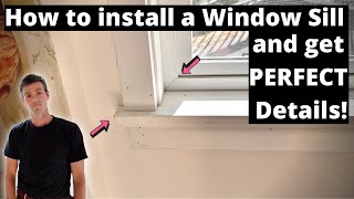 How to install a WINDOW SILL you wont REGRET [upl. by Tiloine]