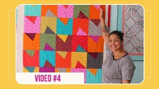 Samosa Quilt Along with 10quot Slicer Video 4 Layout amp Piecing quilt top [upl. by Eirovi610]