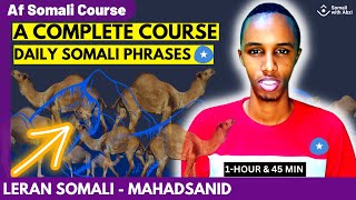 Somali For Beginners  Daily life Somali  Complete crash course [upl. by Adnofal659]