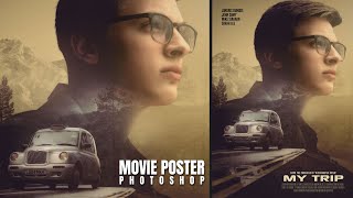 How to Make Movie Poster in Photoshop [upl. by Neevan]