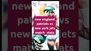 New england patriots vs new york jets match player stats shorts nfl [upl. by Scheer220]