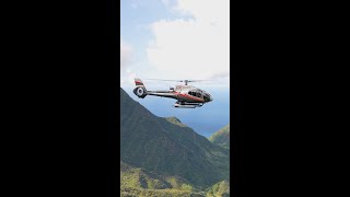 Flying Above Hawaii  Maverick Helicopters [upl. by Ardek]