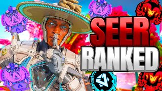 High Level Seer Ranked Gameplay  Apex Legends No Commentary [upl. by Airamesor]