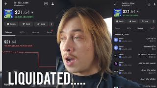 My Crypto Wallet was Liquidated not clickbait [upl. by Emily]