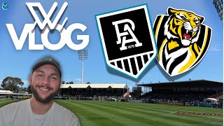 VLOG  PORT ADELAIDE VS RICHMOND  2024 AFLW ELIMINATION FINAL [upl. by Assilam729]