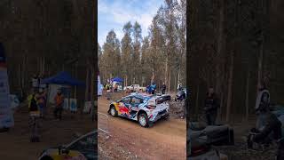 Adrien Fourmaux Launch Control Start Rally Chile BioBío 2024🇨🇱 [upl. by Barger]