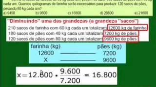 Regra de Três Simples e Composta 05  Aplicações  FÁCIL FÁCIL  CC V248 [upl. by Nedmac234]