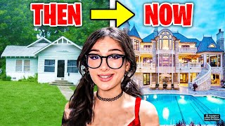 6 YouTubers Houses Then And Now SSSniperWolf Aphmau amp JoJo Siwa [upl. by Eidualc595]