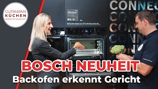 Neuer Bosch Backofen Gerichtserkennung Dampfunterstützung und smarte Features im Test [upl. by Mercuri384]