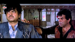 Do Talwar Ek Mayan Me Nahi Reh Sakti  Zalzala Movie Dialogue Dharmendra Shatrughan Sinha [upl. by Enawtna960]