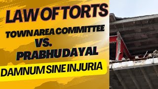 Law of torts Town area committee vs prabhul dayal  Damnum sine injuria  dullb casematerial [upl. by Coh789]