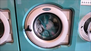 Laundrette monthly  Electrolux W3130N commercial washer on a final rinse final spin 530rpm [upl. by Schlessinger141]