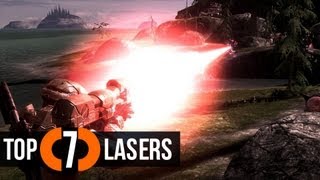 Top 7 Most Ludicrously Awesome Laser Guns [upl. by Barcellona]