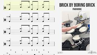 How to Play 🥁  Brick By Boring Brick  Paramore [upl. by Babita]