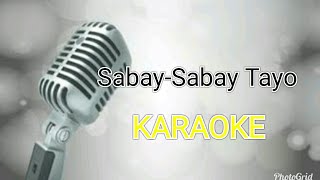 SabaySabay Tayo  Marian Rivera Karaoke [upl. by Edora]