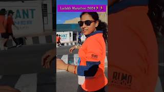 Ladakh Marathon finisher 2024🏃🏃🏃 [upl. by Kcirdorb]