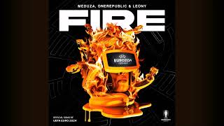 Meduza OneRepublic Leony  Fire Official UEFA EURO 2024 Song [upl. by Ameer310]