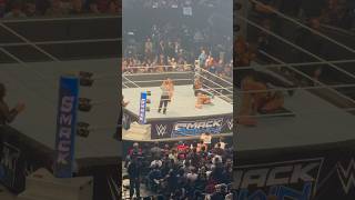 Nia Jax Accident BB Slip WWE SMACKDOWN PRE TAPE 1112024 Brooklyn New York [upl. by Mendez654]