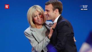 Unusual love story between French presidential front runner Macron and his wife [upl. by Snilloc437]