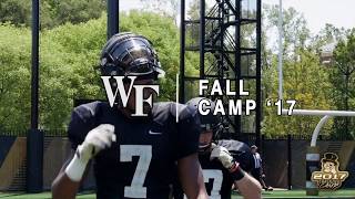 Wake Forest Football Fall Camp  Scrimmage 1 [upl. by Ado]