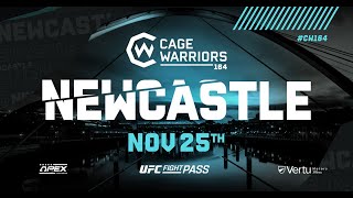 Cage Warriors 164  Free Prelims [upl. by Chilcote]