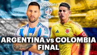 EN VIVO 🔴 ARGENTINA BICAMPEÓN DE AMÉRICA LOS FESTEJOS DE LA HINCHADA [upl. by Naitsihc]