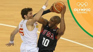 Spain vs USA  Condensed Gold Medal Match  Beijing 2008  Throwback Thursday [upl. by Lauretta]