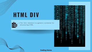 HTML  Divs Part 2 [upl. by Dorej]