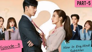 Whats Wrong With Secretary Kim  Episode8 Part5Hindi Dubbed  Park Minyoung amp Park Seojoon [upl. by Eisen]