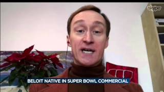 Beloit man in Apartmentscom Super Bowl ad talks with Live at 4 [upl. by Jillene]