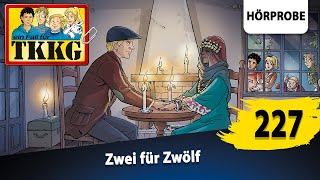 TKKG Folge 227 Zwei für Zwölf  Hörprobe zum Hörspiel [upl. by Audra]