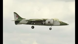 HARRIER JUMP JET  EDF  TONY NIJHUIS AT THE SOUTHERN HEADCORN RC MODEL SHOW  2013 [upl. by Daph135]