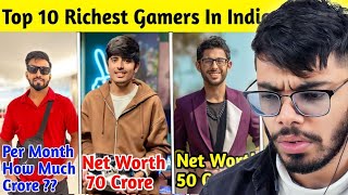 Top 10 Richest GAMERS in India 2024 [upl. by Larual]