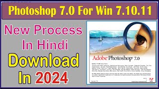 Photoshop 70 Download kaise Kare How to Download photoshop Hindi Photoshop Tutorial For Beginner [upl. by Vez282]