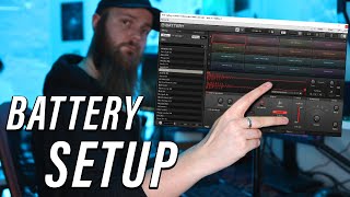 Battery Setup with MIDI Controller and basics guide MPD218REAPER [upl. by Town]