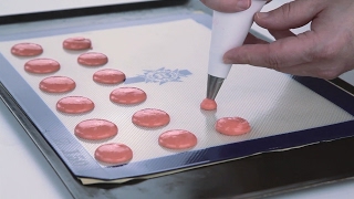 How to make Macaronage for Macarons  Le Cordon Bleu [upl. by Maguire]