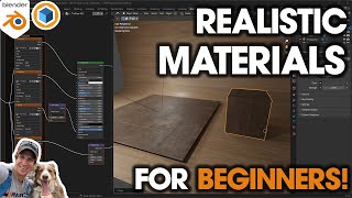 The ULTIMATE Guide to Blender Materials Part 2  PBR Materials [upl. by Reena]