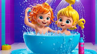 Bath Time Nursery Rhyme Song for Kids [upl. by Mw]