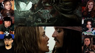 Captain Jack Sparrow vs Kraken  Pirates of the Caribbean  2  Reaction Mashup  pirates [upl. by Nylitsirk]