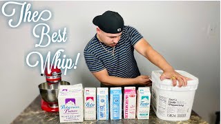 Reviewing different Whipped Cream Frostings [upl. by Stutsman]