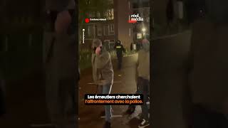 Slogans antisémites et tramway incendié  Amsterdam sous tension [upl. by Kevin212]