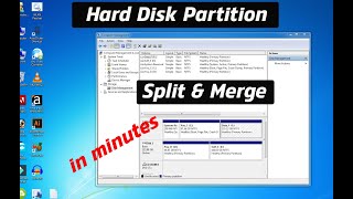 How to create Partition  Hard Disk Partition How to create Partition in Windows 10 [upl. by Zielsdorf]